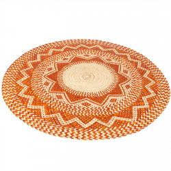 Mantel de palma naranja