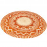 Mantel de palma naranja