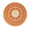 Mantel de palma naranja