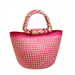 Bolsa rosa de palma