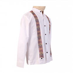 Guayabera blanca