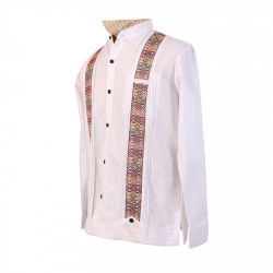 Guayabera blanca