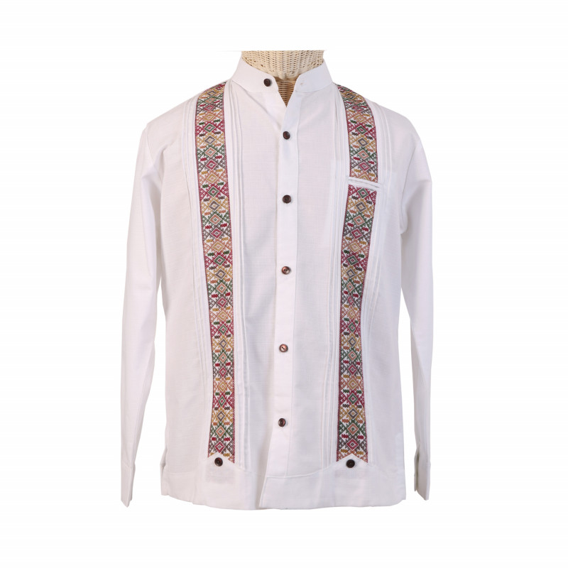 Guayabera blanca