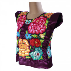 Huipil flores de Juchitán