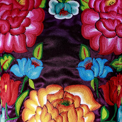 Huipil flores de Juchitán
