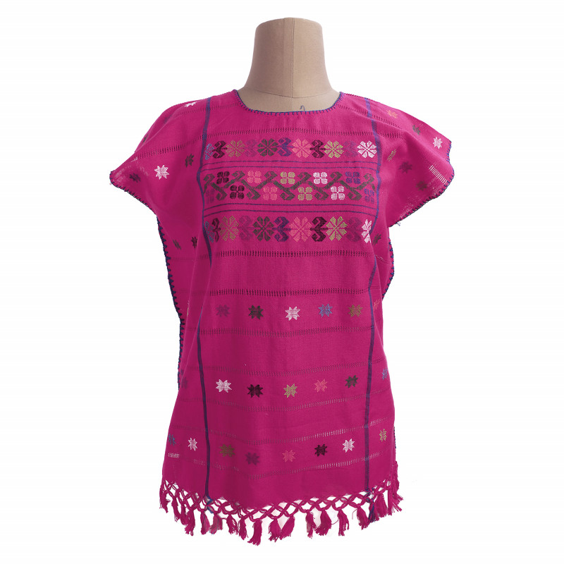Blusa amuzga bordada