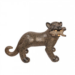 Jaguar con cría