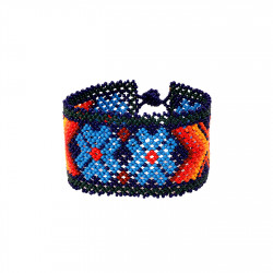 Pulsera estrellas azules