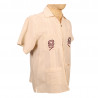 Camisa de manta bordado a mano