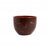 Taza chocolatera con carita